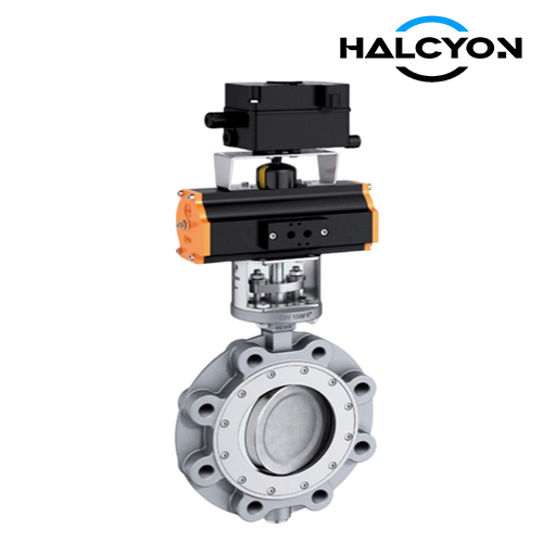 Double Eccentric Lug Wafer Butterfly Valve